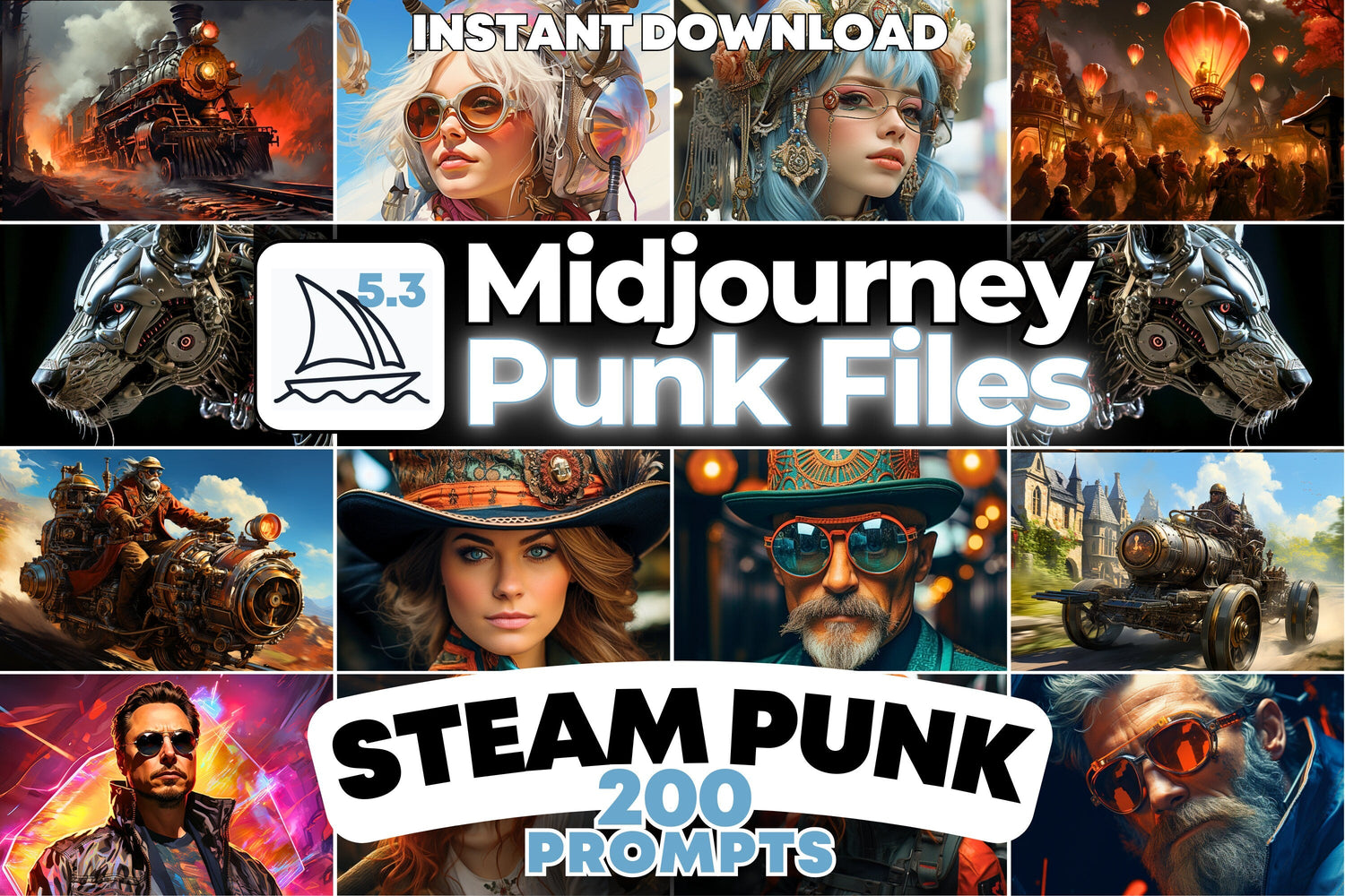 Midjourney - Steampunk