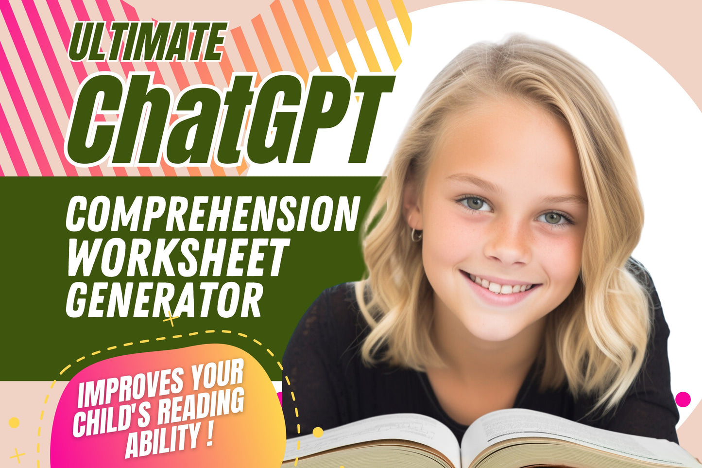 Chatgpt Reading Worksheet Generator | Improve Your Child's Reading Age