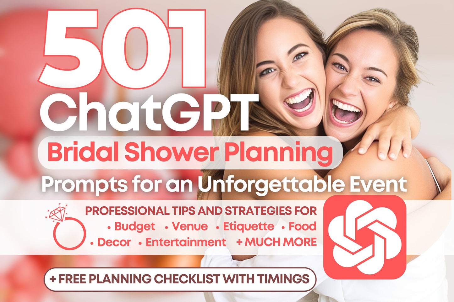 501 Chatgpt Prompts for Bridal Showers