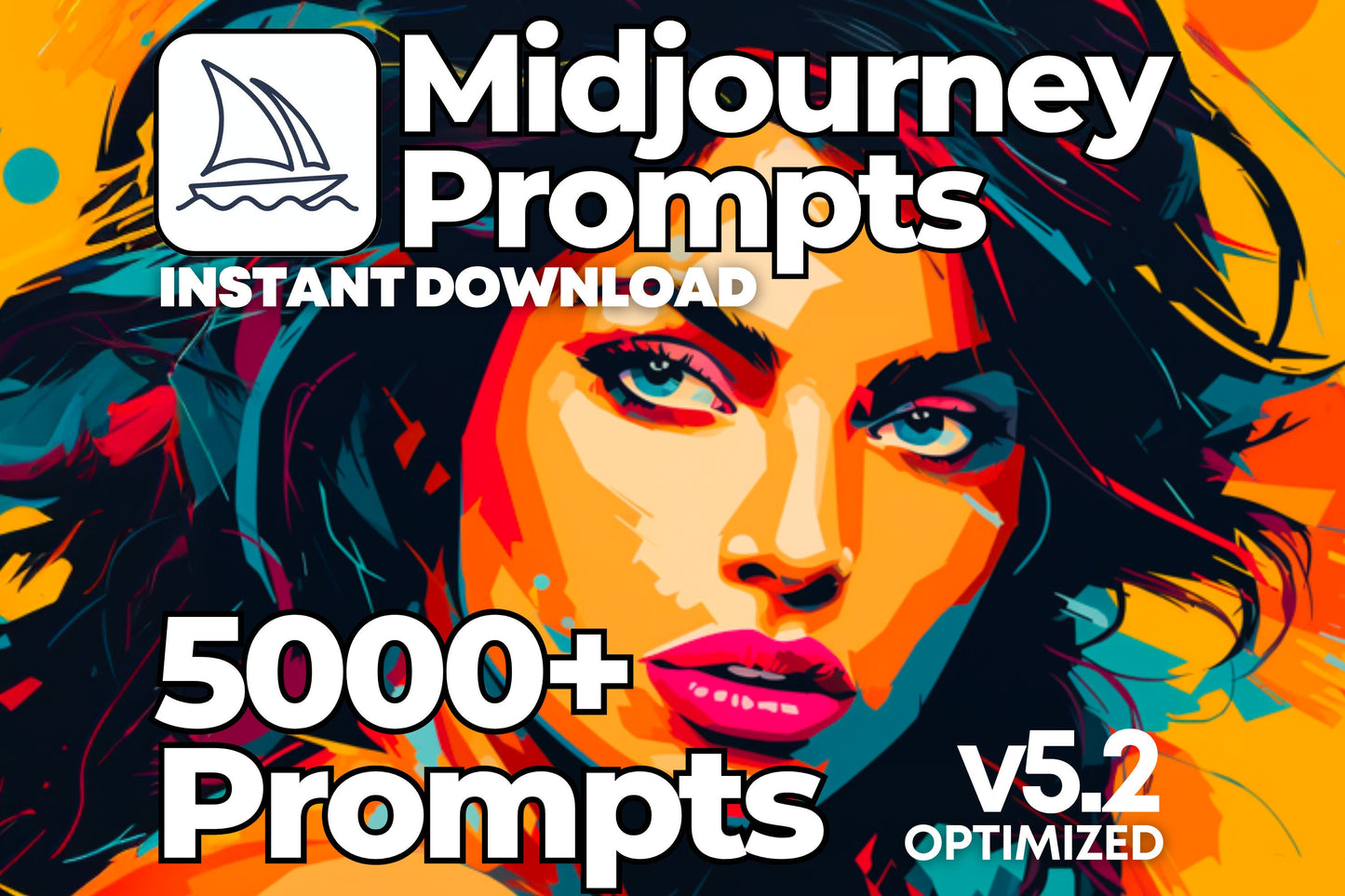 5001 Midjourney Prompts Collection | AI Art Instant Download