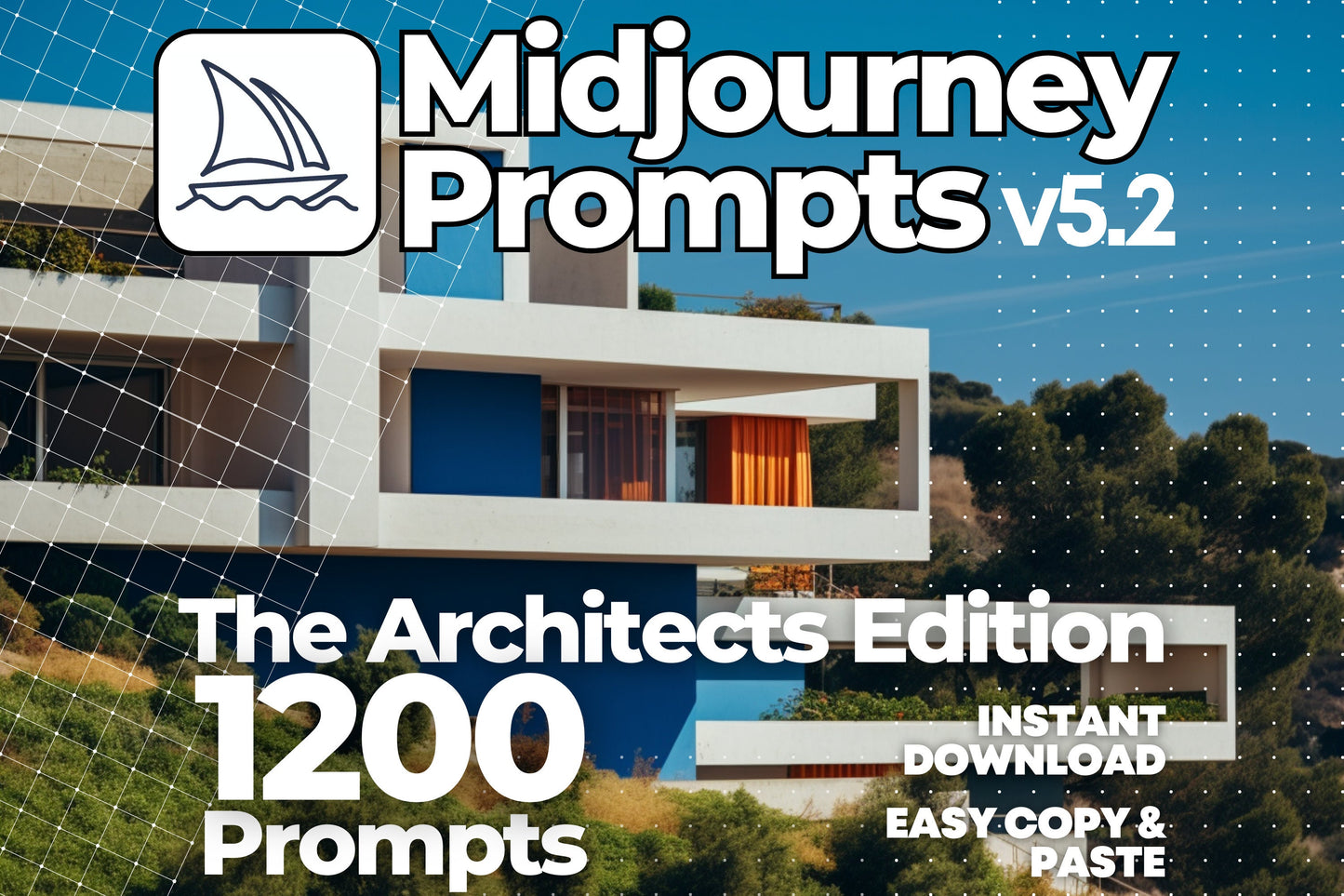 1200 Midjourney Prompts for Architecture | Famous Architects Edition