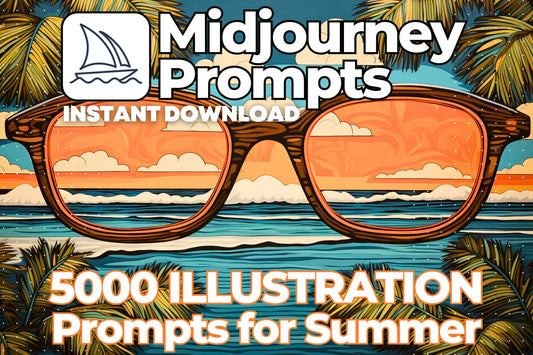 5000 Midjourney Prompts 25 Illustration Styles for Spring