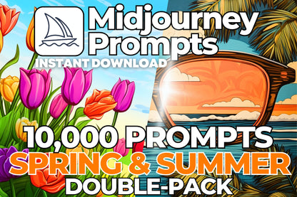 10,000 Midjourney Prompts 25 Illustration Styles