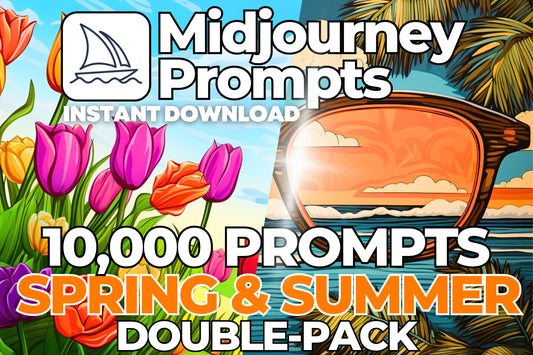 10,000 Midjourney Prompts 25 Illustration Styles