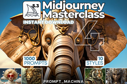 1000 Midjourney Prompts for Popular Midjourney Digital Art