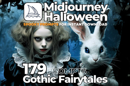 179 Midjourney Prompts for Halloween Gothic Fairytales