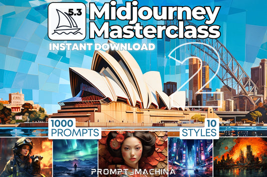 1000 Midjourney Prompts for Most Popular Midjourney Digital Styles