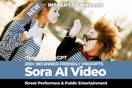 201 Sora Video Prompts for Street Performers