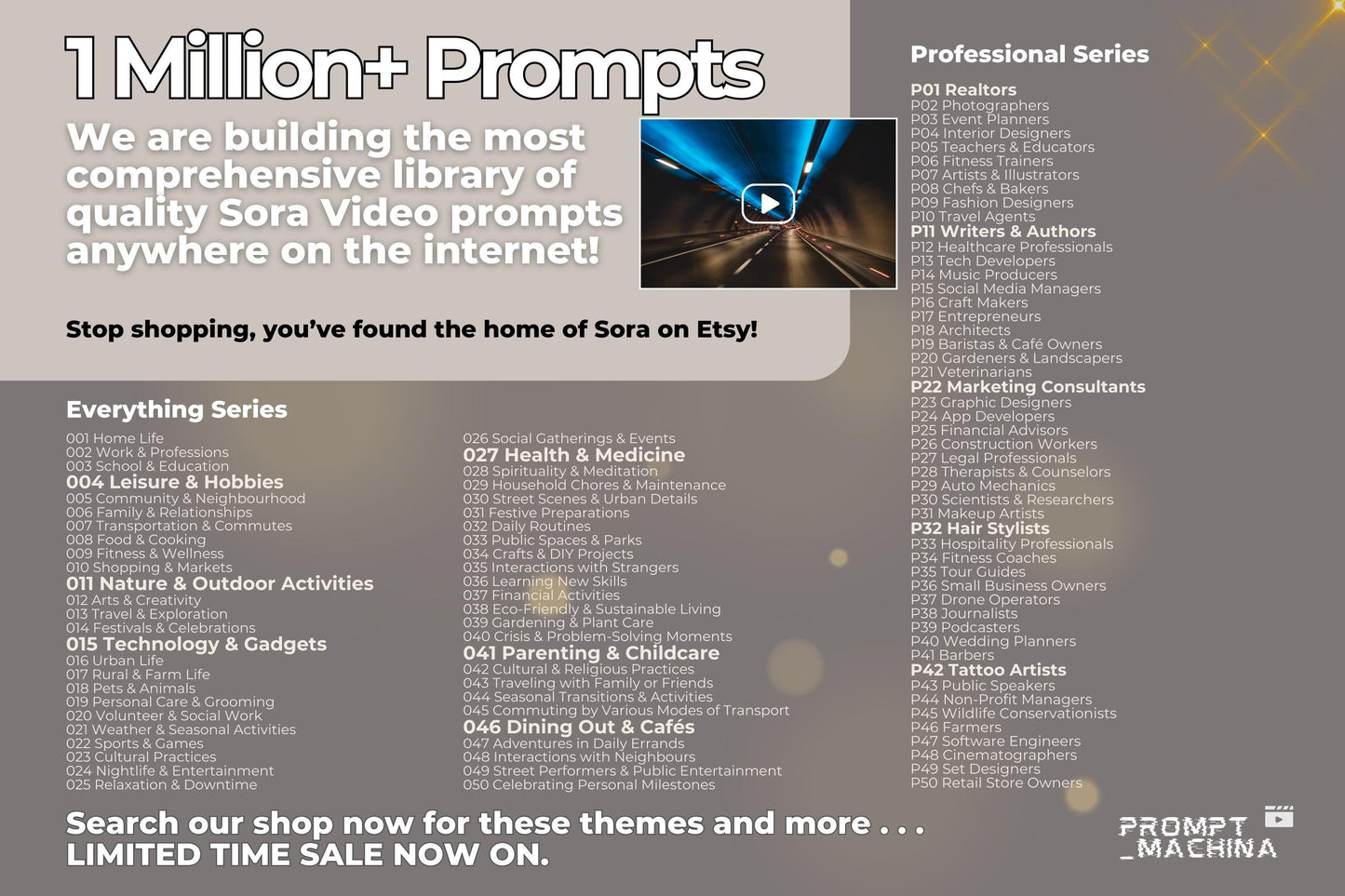 200+ Sora Video Prompts for Writers & Authors, Starter Pack