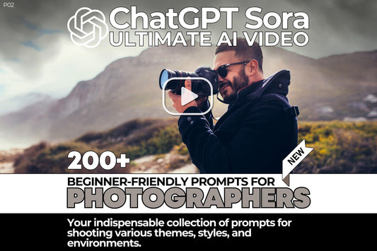 200+ Sora Video Prompts for Photographers, Starter Pack