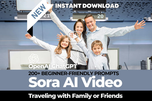 201 Sora Video Prompts for Traveling Family & Friends,