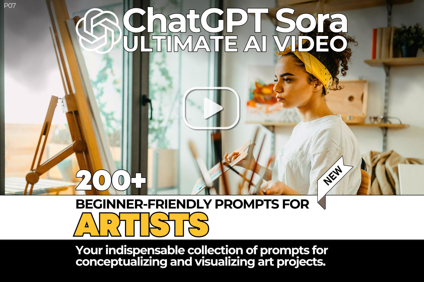 200+ Sora Video Prompts for Artists & Illustrators, Starter Pack